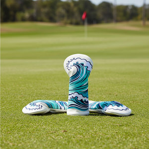 Fabrication professionnelle de housses de tête de club de golf en tissu haut de gamme, design personnalisé avec service OEM et faible quantité minimale de commande. - Product Image 5