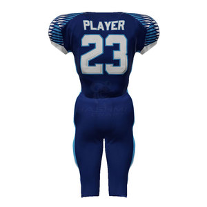 Uniforme de Fútbol Americano de Diseño Personalizado, Tela de Poliéster de Alta Calidad con Tecnología Avanzada de Control de Humedad - Product Image 3