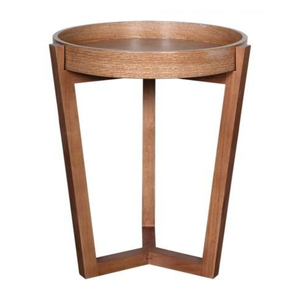 <b>Brown</b> Wooden Coffee <b>Table</b> With Base Handmade For Home Living Room Decor Furniture Decor Customized Side <b>Table</b> On Sale - Product Image 6