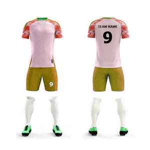 Super Selling Custom Print Short UV Protection Quick Dry Polyester Mesh Soccer Uniforms Factory Directly ODM OEM Serviced Sports - Product Image 4
