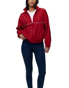 Chaqueta Anorak de Nailon con Cremallera para Mujer, Jersey Personalizado con Solapa Frontal, Capucha con Cordón y Forro de Malla - Product Image 5