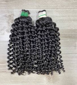 CABELLO CRUDO RIZADO A GRANEL CABELLO VIETNAMÉS Cabello humano virgen TEXTURAS RIZADAS PARA MUJERES NEGRAS - Product Image 2