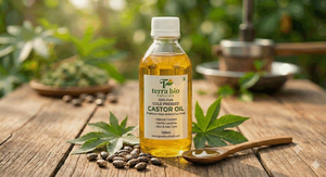 Huile de ricin 100% pure naturelle pressée à froid de qualité supérieure, sérum pour la croissance des cheveux et des cils, étiquette privée, vente en gros, qualité cosmétique - Product Image 1