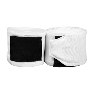 Bandages de boxe et de kickboxing personnalisés avec logo – Protège-mains respirants et antidérapants en coton élastique - Product Image 1