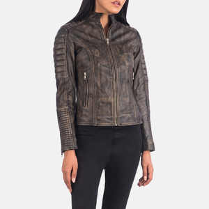 Casual Lightweight Women Petite Size Cropped Notched Lapel Short Vegan Leather Motorcycle <b>Jacket</b> Waterproof Windproof Faux Fur - Product Image 1