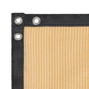 Telo Ombreggiante 90% 3,6 x 6 m per Pergola con Occhielli in Acciaio Inox, Tenda Parasole e Schermo Privacy 160 GS - Product Image 5