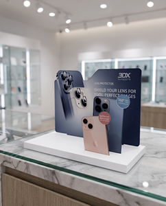 Modern Elegant Acrylic Phone Display <b>Stand</b> Customized Countertop Premium for for Retail Phone Shops - Product Image 2