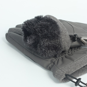 Gants d'hiver en cuir pour vélo, longueur poignet, thermiques, compatibles écran tactile, non doublés, décontractés, pour le cyclisme, les voyages, l'extérieur, l'usage quotidien, les fêtes - Product Image 4
