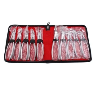Pince manuelle en acier inoxydable pour extraction dentaire, efficace pour les dents supérieures et inférieures, kit d'extraction des racines résiduelles - Product Image 3