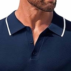 Camisas Polo de Manga Corta para Hombre, 100% Algodón, Nuevo Diseño, Buena Calidad, Cargadas por Dress Sports - Product Image 2