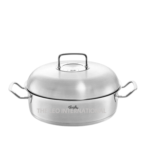Juego de utensilios de cocina de 6 piezas listo para inducción de Metal de acero inoxidable, ollas y sartenes, sartén para salsa - Product Image 4