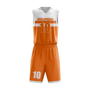 100% Polyester Custom Basketball Uniforms Quick Dry High Quality Unisex Summer Design Breathable Plus Size Adults Team Suits - Product Image 2