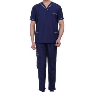 Comfortable Material Made Men Nursing <b>Scrubs</b> <b>Set</b> New Style Hospital Wear Nursing <b>Scrub</b> <b>Set</b> In Low MOQ - Product Image 1