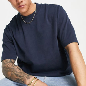 Camisetas de Manga Corta para Hombre, Ligeras, 100% Algodón, Tejido Antiarrugas, Corte Holgado, Personalizables con Logotipo y Color, Tela de 240g - Product Image 2