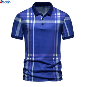 Camiseta polo con bordado personalizado, diseño de camiseta polo de golf, camiseta polo de algodón de alta calidad, camiseta polo para hombre con logotipo, camiseta polo de manga corta para hombre - Product Image 6