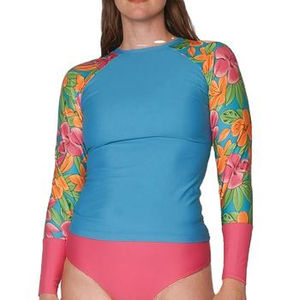 Camiseta de Compresión de Manga Larga de Secado Rápido con Logotipo Personalizado de Alta Calidad, Sublimada, para Mujer, a Bajo Costo y Precio Económico - Product Image 3