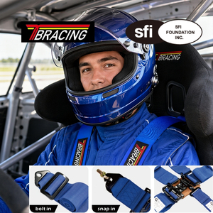 Ceinture de sécurité de course professionnelle TBRACING SF-502 certifiée SFI 16.1, harnais 5 points, fabrication OEM/ODM à Taiwan, étiquette privée - Product Image 1
