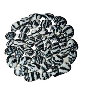 Pierre de jaspe zèbre 100% naturelle de qualité supérieure pour la vente en gros, pierres précieuses en vrac de formes variées, marque KHUSHI GEMS STONE, bijoux de guérison - Product Image 4