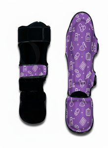 Protège-tibias Muay Thai sur mesure, durables, pour la protection des jambes en kickboxing, entraînement MMA, arts martiaux, pour adultes - Product Image 4