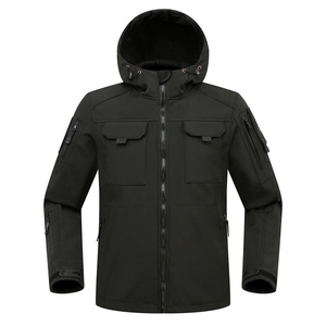 Veste softshell homme de qualité supérieure, tissu ultra doux, design unique, col montant, produit incroyable, veste d'hiver pour homme, tendance. - Product Image 2