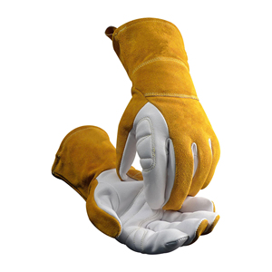 ถุงมือหนังสั่งทำพิเศษ ทนความร้อน ทนการขัดถู ขอบตรง ป้องกันความร้อน - Product Image 2