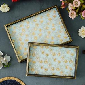 Enamel Tray for Commercial Use Enamel Tray Kitchen Accessory Enamel Tray with Artistic Print Enamel Tray for Modern Homes - Product Image 3