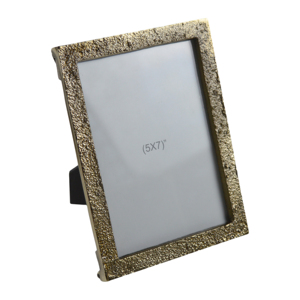 Cadre photo suspendu au design thème or, cadre photo multi-faces, combinaison métal et verre - Product Image 6