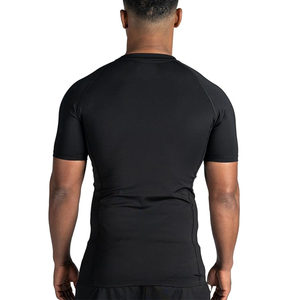 Men's Quick Dry Skinny Fit Crew Neck Compression T-Shirt Short Sleeve Rash Guard Workout Training Gym Clothing Running - Product Image 3
