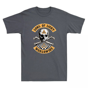 T-shirt pour hommes de la franc-maçonnerie, non secret, non caché, de haute qualité, sur mesure, à manches courtes - Product Image 4