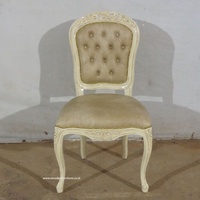 Ensemble de salle à manger antique, meubles italiens, table à manger ronde et ovale avec plateau en verre et chaises en bois, meubles de luxe
