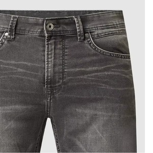 กางเกงยีนส์ขาสั้นทรงตรงสำหรับผู้ชาย ดีไซน์ล่าสุด ฤดูร้อน สวมใส่สบาย ระบายอากาศได้ดี เป็นมิตรกับสิ่งแวดล้อม ปักลายได้ตามสั่ง ขายส่ง คุณภาพสูง รับผลิตแบบ OEM - Product Image 4