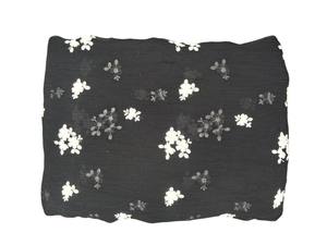 Tela de Chifón Negra Estampada de Excelente Calidad, Tejida, Transpirable y Ligera para Confección de Vestidos, Saris y Dupattas para Niñas y Mujeres, de Fábrica - Product Image 4