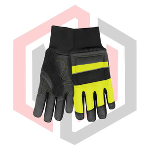 Guantes de Trabajo de Cuero Resistentes a Cortes y al Calor, Equipo de Seguridad, Guantes Transpirables Resistentes a Desgarros - Product Image 2