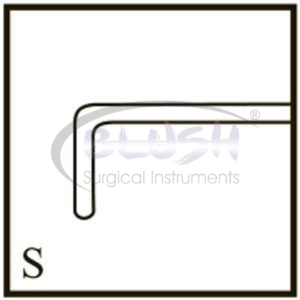 Sinskey Iris & IOL Hook Straight Ophthalmic Cataract Surgery Instrument Lens <b>Manipulation</b> Tool By Blush Surgical - Product Image 4