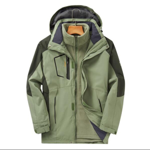 Mens 3 In 1 Outdoor Jacket Waterproof Windproof Fleece <b>Lined</b> Hiking Camping Jacket Detachable Inner Thermal <b>Coat</b> Winter - Product Image 1