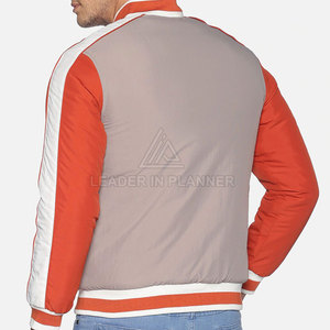 เสื้อแจ็คเก็ตบอมเบอร์ฤดูหนาวปี 2026 ผลิตจากโพลีเอสเตอร์ 100% สำหรับผู้ชาย สวมใส่สบายๆ ทรงโอเวอร์ไซส์ มีจำหน่ายแล้ว - Product Image 4