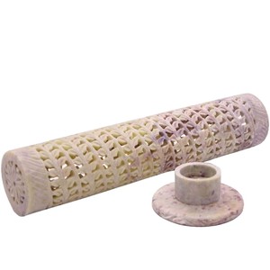 Beau et magnifique produit coloré assorti stéatite sculpture brûleur d'encens porte-bâton avec pour brûleur de bougie de parfum - Product Image 4
