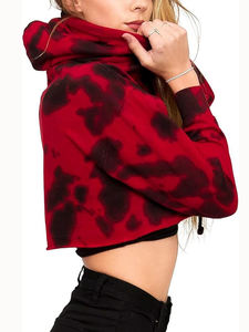 Sudadera cómoda, elegante y práctica, de talla personalizada, estilo casual de negocios para oficina, top corto para mujer. - Product Image 2