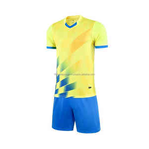 Vêtements de football à séchage rapide pour hommes et femmes, ensemble d'uniformes de football respirants avec impression de numéros personnalisés pour l'entraînement au football - Product Image 3