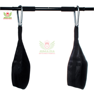 สายรัดหน้าท้องแบบปรับได้ ทำจากนีโอพรีน ทนทาน กันลื่น น้ำหนักเบา สำหรับบาร์โหน - Product Image 2