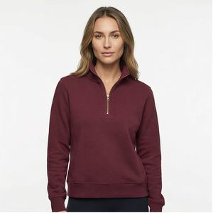 Nouveau design, sweat-shirt ras du cou pour femmes, pull personnalisé, sweat-shirt oversize à épaules tombantes, sweat-shirt en coton pour femmes, sweat-shirt de marque - Product Image 1