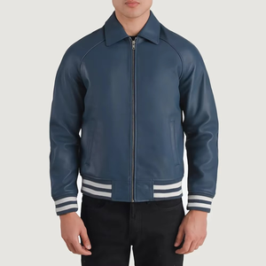 New Fashion <b>Men's</b> Winter Polyester/Rayon Quilted <b>Jacket</b> Custom Logo Designer Style Breathable Mandarin Collar Cotton Lining - Product Image 1