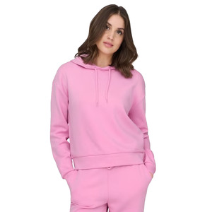 Custom Heavyweight Oversized Women Hoodies Plain Solid Color Fleece Drop Shoulder Streetwear Blank Pullover Sweatshirts Women - Product Image 6