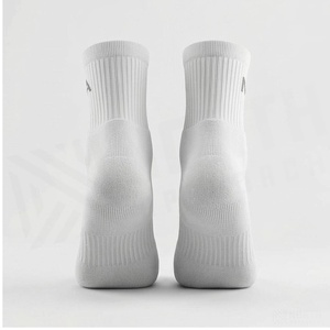 NORTH APPROACH Chaussettes courtes blanches respirantes pour la course à pied pour adultes, saison estivale - Product Image 2