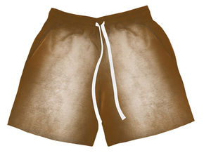 Shorts de Verano para Hombre, 100% Algodón, Estilo Francés, 3D, Ecológicos, Casuales, Vintage, Desgastados, Lavado Ácido, Batik, con Flecos - Product Image 3