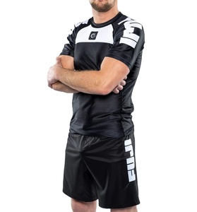 2026 Plain Rash Guards No Gi Long Sleeve MMA <b>Compression</b> <b>Shirt</b> Rashguards for BJJ Rash Guards - Product Image 1