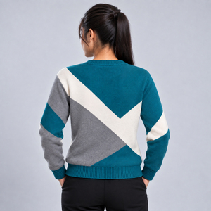 Suéter Informal para Mujer con Tejido de Punto Suave de Primera Calidad, Cálido, Cómodo, Transpirable, Duradero, de Calidad, con Diseño Elegante - Product Image 6