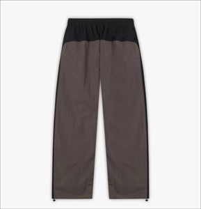 Ensemble coupe-vent pour homme, style tendance, à panneaux ondulés, col montant, en polyester, entièrement zippé, bicolore, personnalisable avec votre logo, et survêtements froissés pour garçon - Product Image 6