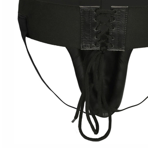 Custom Men's Cowhide <b>Leather</b> Groin Guard <b>Underwear</b> for Muay Thai MMA Boxing-Breathable Custom Logo Design Customizable Colors - Product Image 4