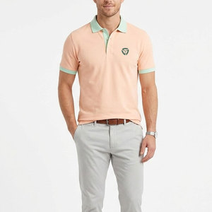 Chemises polo pour hommes, qualité supérieure, mélange de coton, coupe élégante, design stylé, parfaites pour le bureau, les occasions décontractées et le quotidien. - Product Image 1